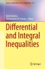 Differential and Integral Inequalities - eBook