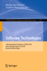 Software Technologies : 13th International Conference, ICSOFT 2018, Porto, Portugal, July 26-28, 2018, Revised Selected Papers - eBook