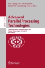 Advanced Parallel Processing Technologies : 13th International Symposium, APPT 2019, Tianjin, China, August 15–16, 2019, Proceedings - Book