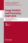 Image Analysis and Processing - ICIAP 2019 : 20th International Conference, Trento, Italy, September 9-13, 2019, Proceedings, Part I - eBook