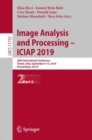 Image Analysis and Processing – ICIAP 2019 : 20th International Conference, Trento, Italy, September 9–13, 2019, Proceedings, Part II - Book
