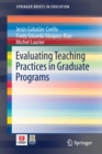 Evaluating Teaching Practices in Graduate Programs - Book