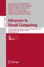Advances in Visual Computing : 14th International Symposium on Visual Computing, ISVC 2019, Lake Tahoe, NV, USA, October 7-9, 2019, Proceedings, Part I - eBook