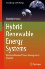 Hybrid Renewable Energy Systems : Optimization and Power Management Control - eBook