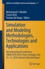 Simulation and Modeling Methodologies, Technologies and Applications : 8th International Conference, SIMULTECH 2018, Porto, Portugal, July 29-31, 2018, Revised Selected Papers - eBook