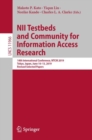 NII Testbeds and Community for Information Access Research : 14th International Conference, NTCIR 2019, Tokyo, Japan, June 10-13, 2019, Revised Selected Papers - eBook