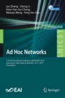 Ad Hoc Networks : 11th EAI International Conference, ADHOCNETS 2019, Queenstown, New Zealand, November 18-21, 2019, Proceedings - Book