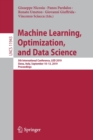 Machine Learning, Optimization, and Data Science : 5th International Conference, LOD 2019, Siena, Italy, September 10-13, 2019, Proceedings - Book