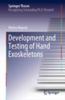 Development and Testing of Hand Exoskeletons - eBook