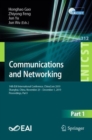 Communications and Networking : 14th EAI International Conference, ChinaCom 2019, Shanghai, China, November 29 - December 1, 2019, Proceedings, Part I - eBook