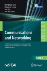 Communications and Networking : 14th EAI International Conference, ChinaCom 2019, Shanghai, China, November 29 - December 1, 2019, Proceedings, Part II - Book