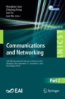 Communications and Networking : 14th EAI International Conference, ChinaCom 2019, Shanghai, China, November 29 - December 1, 2019, Proceedings, Part II - eBook