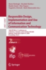 Responsible Design, Implementation and Use of Information and Communication Technology : 19th IFIP WG 6.11 Conference on e-Business, e-Services, and e-Society, I3E 2020, Skukuza, South Africa, April 6 - eBook