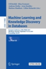 Machine Learning and Knowledge Discovery in Databases : European Conference, ECML PKDD 2019, Wurzburg, Germany, September 16–20, 2019, Proceedings, Part III - Book