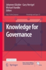 Knowledge for Governance - Book