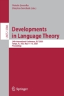 Developments in Language Theory : 24th International Conference, DLT 2020, Tampa, FL, USA, May 11–15, 2020, Proceedings - Book