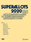 Superalloys 2020 : Proceedings of the 14th International Symposium on Superalloys - Book