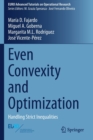 Even Convexity and Optimization : Handling Strict Inequalities - Book