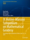 IX Hotine-Marussi Symposium on Mathematical Geodesy : Proceedings of the Symposium in Rome, June 18 - 22, 2018 - Book