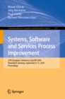 Systems, Software and Services Process Improvement : 27th European Conference, EuroSPI 2020, Dusseldorf, Germany, September 9-11, 2020, Proceedings - eBook