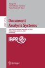 Document Analysis Systems : 14th IAPR International Workshop, DAS 2020, Wuhan, China, July 26–29, 2020, Proceedings - Book