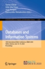 Databases and Information Systems : 14th International Baltic Conference, DB&IS 2020, Tallinn, Estonia, June 16-19, 2020, Proceedings - Book