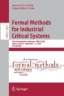 Formal Methods for Industrial Critical Systems : 25th International Conference, FMICS 2020, Vienna, Austria, September 2–3, 2020, Proceedings - Book
