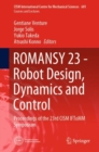 ROMANSY 23 - Robot Design, Dynamics and Control : Proceedings of the 23rd CISM IFToMM Symposium - eBook