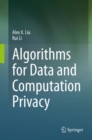 Algorithms for Data and Computation Privacy - eBook
