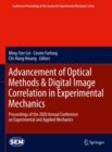Advancement of Optical Methods & Digital Image Correlation in Experimental Mechanics : Proceedings of the 2020 Annual Conference on Experimental and Applied Mechanics - Book