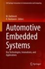 Automotive Embedded Systems : Key Technologies, Innovations, and Applications - eBook