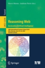 Reasoning Web. Declarative Artificial Intelligence : 16th International Summer School 2020, Oslo, Norway, June 24–26, 2020, Tutorial Lectures - Book