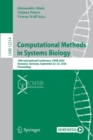 Computational Methods in Systems Biology : 18th International Conference, CMSB 2020, Konstanz, Germany, September 23–25, 2020, Proceedings - Book