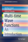 Multi-time Wave Functions : An Introduction - Book