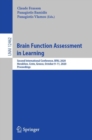 Brain Function Assessment in Learning : Second International Conference, BFAL 2020, Heraklion, Crete, Greece, October 9-11, 2020, Proceedings - eBook