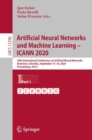 Artificial Neural Networks and Machine Learning - ICANN 2020 : 29th International Conference on Artificial Neural Networks, Bratislava, Slovakia, September 15-18, 2020, Proceedings, Part I - eBook