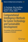Computational Intelligence Methods for Green Technology and Sustainable Development : Proceedings of the International Conference GTSD2020 - eBook