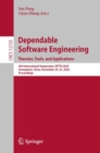 Dependable Software Engineering. Theories, Tools, and Applications : 6th International Symposium, SETTA 2020, Guangzhou, China, November 24-27, 2020, Proceedings - eBook