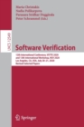 Software Verification : 12th International Conference, VSTTE 2020, and 13th International Workshop, NSV 2020, Los Angeles, CA, USA, July 20–21, 2020, Revised Selected Papers - Book