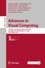 Advances in Visual Computing : 15th International Symposium, ISVC 2020, San Diego, CA, USA, October 5-7, 2020, Proceedings, Part I - eBook