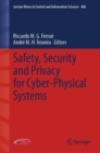 Safety, Security and Privacy for Cyber-Physical Systems - eBook