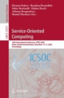 Service-Oriented Computing : 18th International Conference, ICSOC 2020, Dubai, United Arab Emirates, December 14–17, 2020, Proceedings - Book