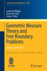 Geometric Measure Theory and Free Boundary Problems : Cetraro, Italy 2019 - Book