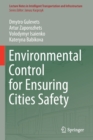 Environmental Control for Ensuring Cities Safety - Book