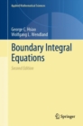 Boundary Integral Equations - eBook
