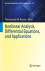 Nonlinear Analysis, Differential Equations, and Applications - eBook