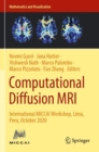 Computational Diffusion MRI : International MICCAI Workshop, Lima, Peru, October 2020 - Book