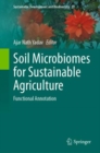 Soil Microbiomes for Sustainable Agriculture : Functional Annotation - Book