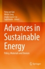 Advances in Sustainable Energy : Policy, Materials and Devices - Book