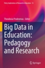 Big Data in Education: Pedagogy and Research - Book